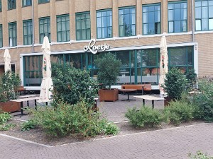 van olc naar restaurant